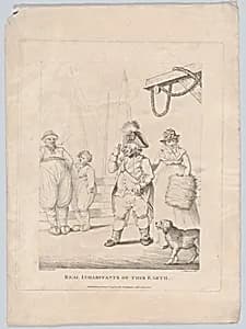 Real Inhabitants of This Earth by Henry William Bunbury|Thomas Macklin|George Shepheard