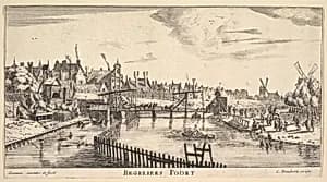 Regeliers Poort by Reinier Nooms, called Zeeman
