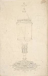 Reliquary Containing Two Slender Bones by Anonymous, British, 19th century