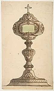 Reliquary Design by Anonymous, French, 19th century