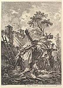 Rest in the Country by William Wynne Ryland|François Boucher