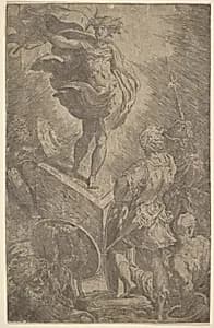 Resurrection by Parmigianino (Girolamo Francesco Maria Mazzola)