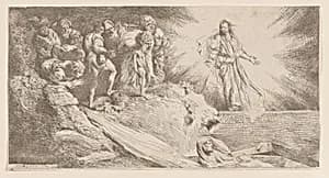 Resurrection of Lazarus by Salvatore Castiglione