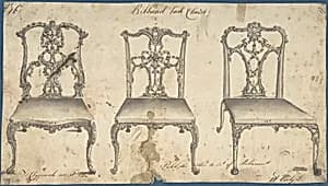 Ribband Back Chairs by Thomas Chippendale