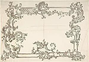 Rococo Design for a Frame