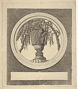 Royalist trompe l'oeil by Anonymous, French, 18th century