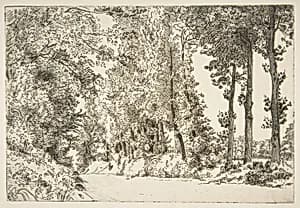 Rue des Bruyères, à Sèvres by Félix Bracquemond