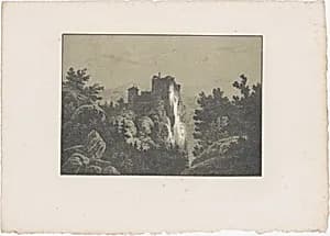 Ruins of a Castle by Karl Blechen