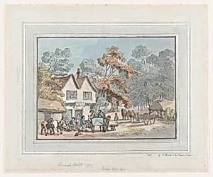 Rural Halt by John Harris|Thomas Rowlandson