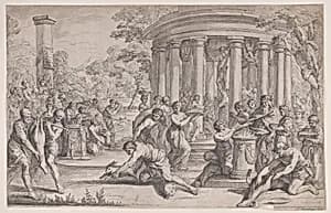 Sacrifice to Diana by Francesco Bartolozzi|Pietro da Cortona (Pietro Berrettini)|Torre & Co.
