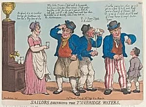 Sailors Drinking the Tunbridge Waters by Thomas Tegg|Thomas Rowlandson