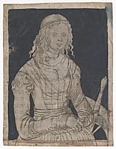 Saint Catherine by Lucas Cranach the Elder|Lucas Cranach the Elder