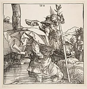 Saint Christopher by Albrecht Dürer