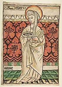 Saint Elizabeth of Hungary by Wolfgang