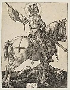 Saint George on Horseback by Albrecht Dürer