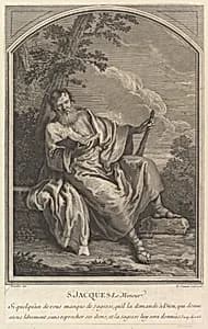 Saint Jacques Le Mineur by François Boucher|Edmé Jeaurat