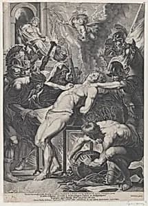 Saint Lawrence at the Stake
