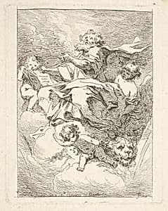 Saint Mark by Jean Honoré Fragonard|Giovanni Lanfranco