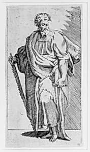 Saint Simon by Angiolo Falconetto