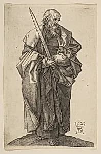 Saint Simon by Albrecht Dürer