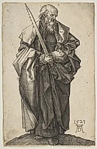 Saint Simon by Albrecht Dürer