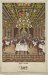 Salle á manger [Dining room] by Gustav Kalhammer|Wiener Werkstätte
