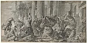 Samuel Anointing the Young David (?)