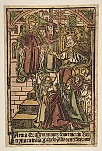 Santa Maria dell'Anima (Schr. 1019m) by Anonymous, German, 15th century
