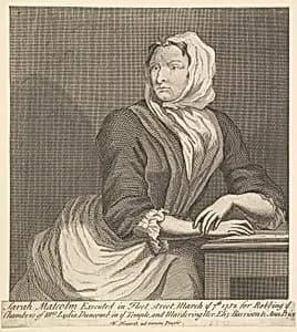 Sarah Malcolm by William Hogarth