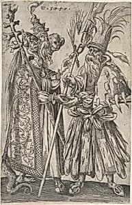 Satire on the Papacy by Melchior Lorck