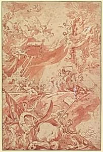 Scene of Martyrdom by Giovanni Larciani ("Master of the Kress Landscapes")