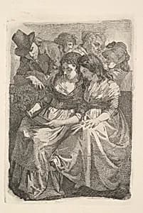 Schadow and His Family by Johann Gottfried Schadow