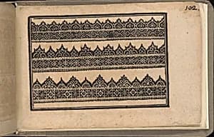 Schön newes Modelbuch (Page 102r) by Sigismundus Latomus