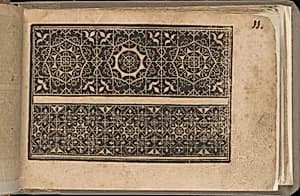 Schön newes Modelbuch (Page 11r) by Sigismundus Latomus