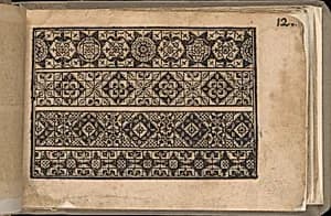 Schön newes Modelbuch (Page 12r) by Sigismundus Latomus