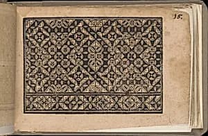 Schön newes Modelbuch (Page 15r) by Sigismundus Latomus