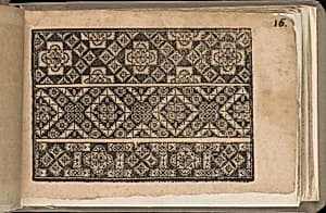 Schön newes Modelbuch (Page 16r) by Sigismundus Latomus