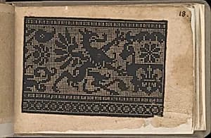 Schön newes Modelbuch (Page 18r) by Sigismundus Latomus