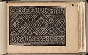 Schön newes Modelbuch (Page 31r) by Sigismundus Latomus