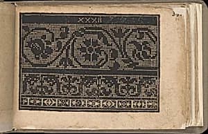 Schön newes Modelbuch (Page 34r) by Sigismundus Latomus