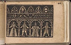 Schön newes Modelbuch (Page 42r) by Sigismundus Latomus