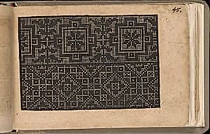 Schön newes Modelbuch (Page 45r) by Sigismundus Latomus
