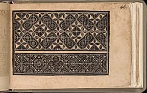 Schön newes Modelbuch (Page 46r) by Sigismundus Latomus