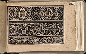 Schön newes Modelbuch (Page 51r) by Sigismundus Latomus