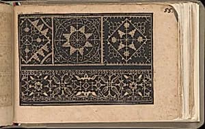 Schön newes Modelbuch (Page 55r) by Sigismundus Latomus