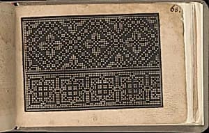 Schön newes Modelbuch (Page 68r) by Sigismundus Latomus