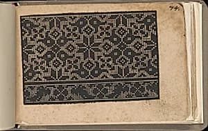Schön newes Modelbuch (Page 74r) by Sigismundus Latomus