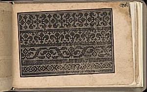 Schön newes Modelbuch (Page 76r) by Sigismundus Latomus