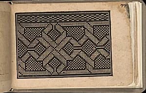 Schön newes Modelbuch (Page 77r) by Sigismundus Latomus