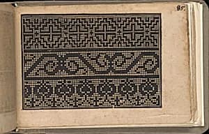 Schön newes Modelbuch (Page 85r) by Sigismundus Latomus